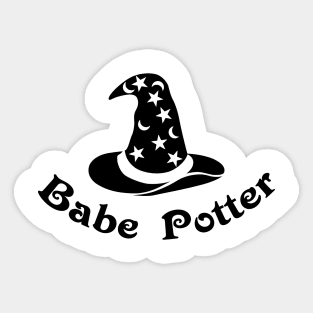 Babe Potter Sticker